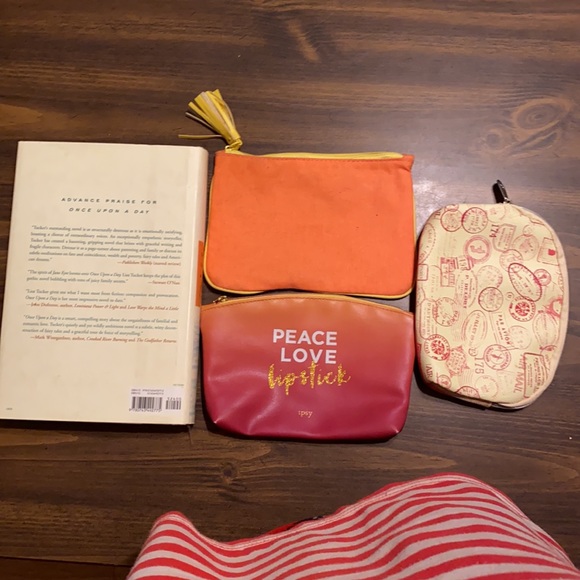 3 New Ipsy cosmetic bag bundle NWOT - Picture 3 of 3